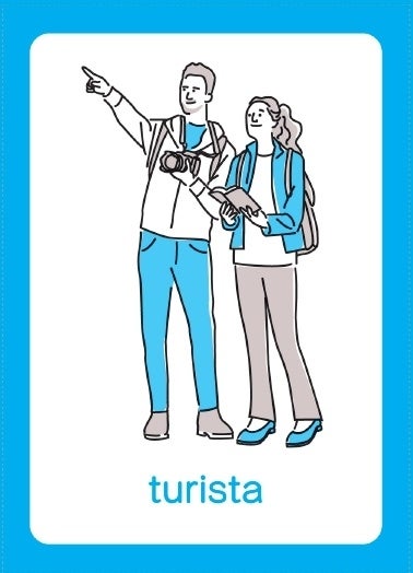 ▲スペイン語版のリソースカード(表)