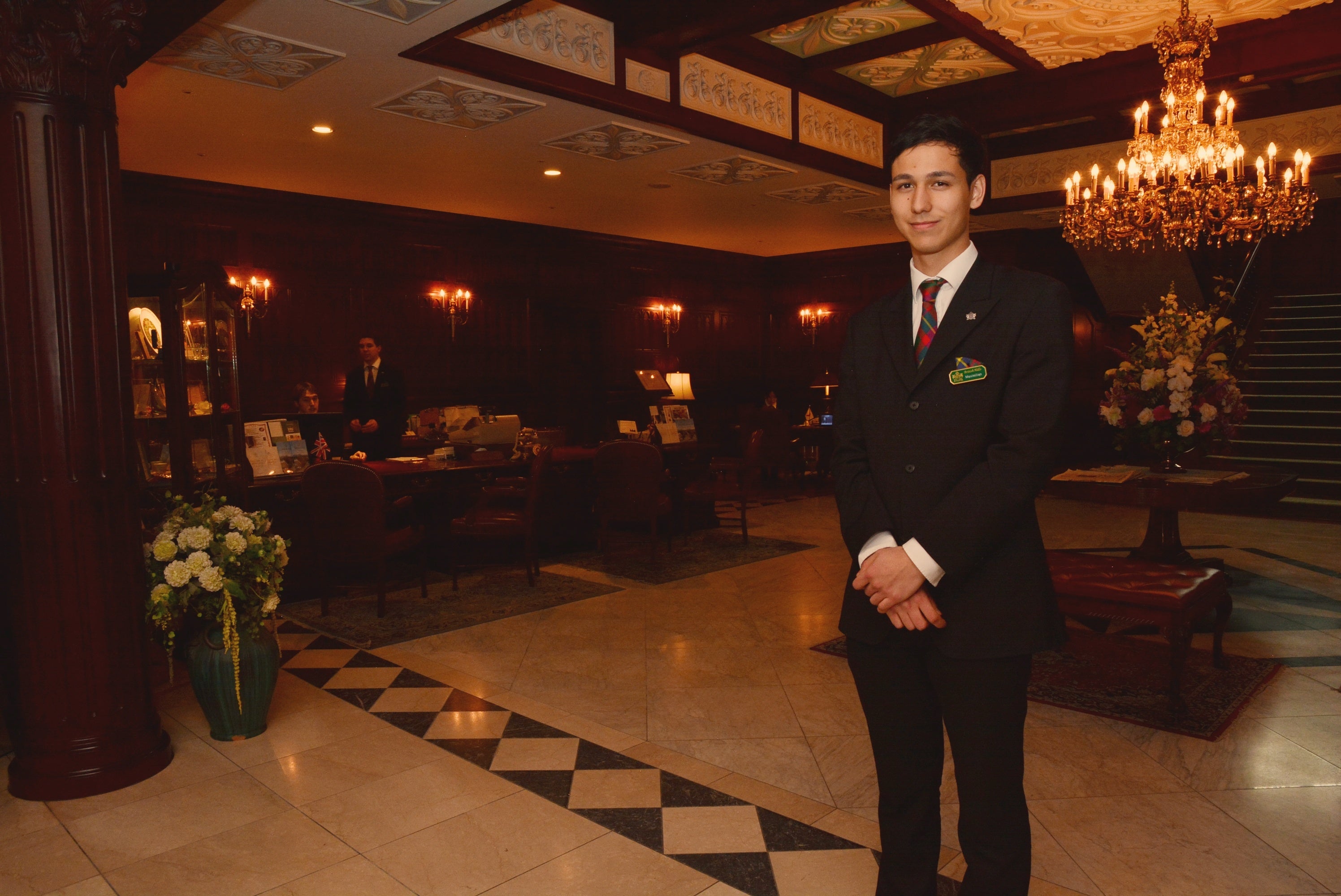 ▲ マナーハウスエントランス