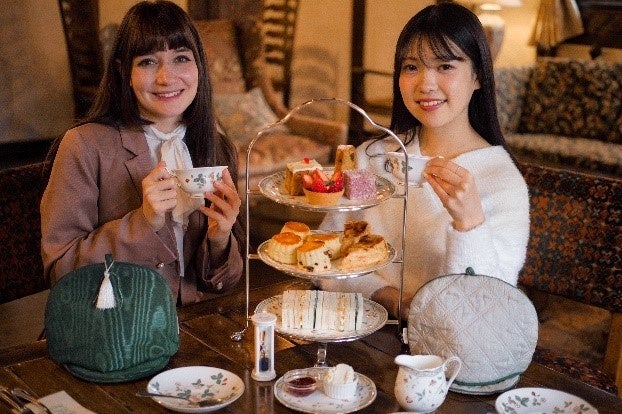 アフタヌーンティーの様子