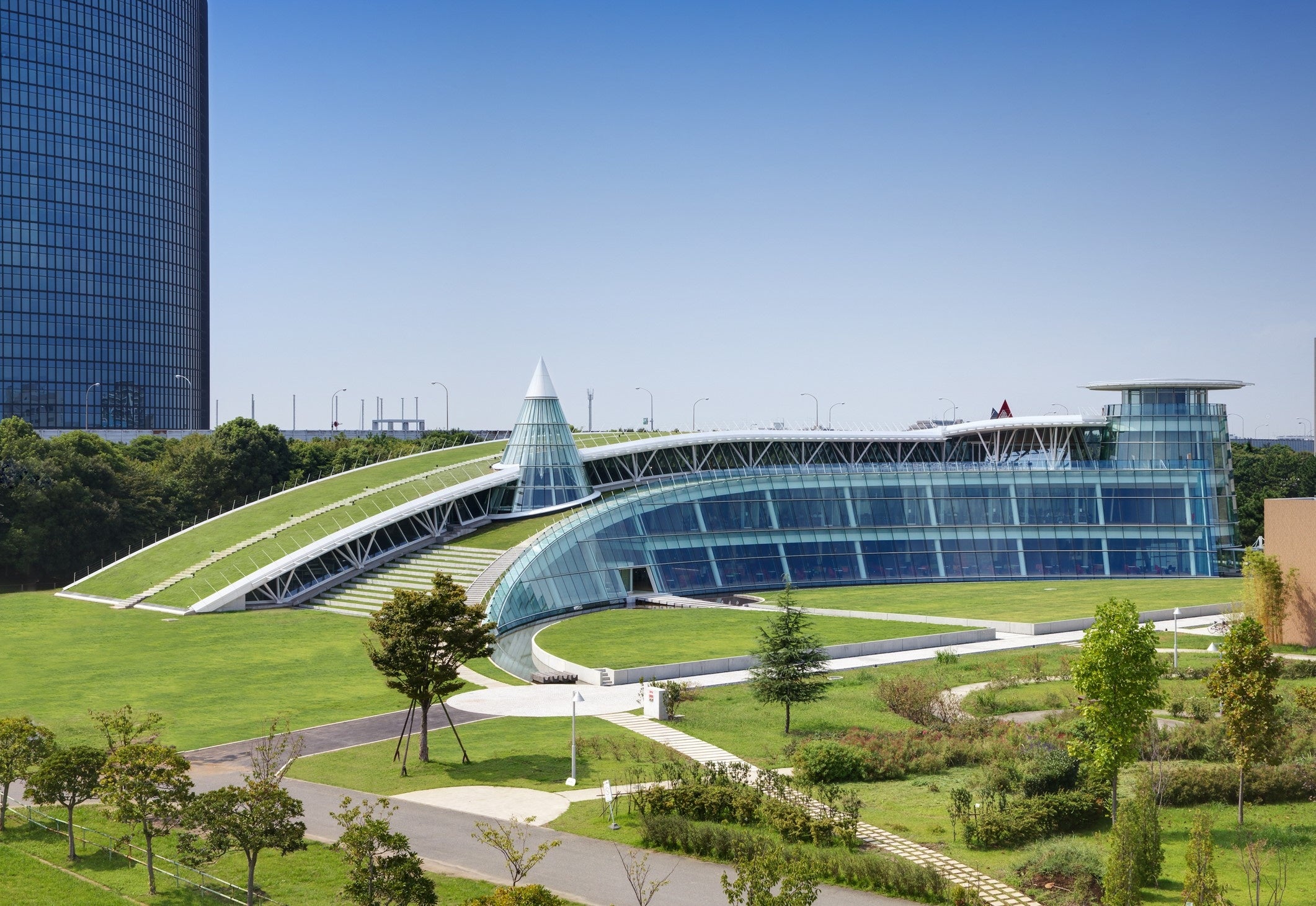図書館のある7号館