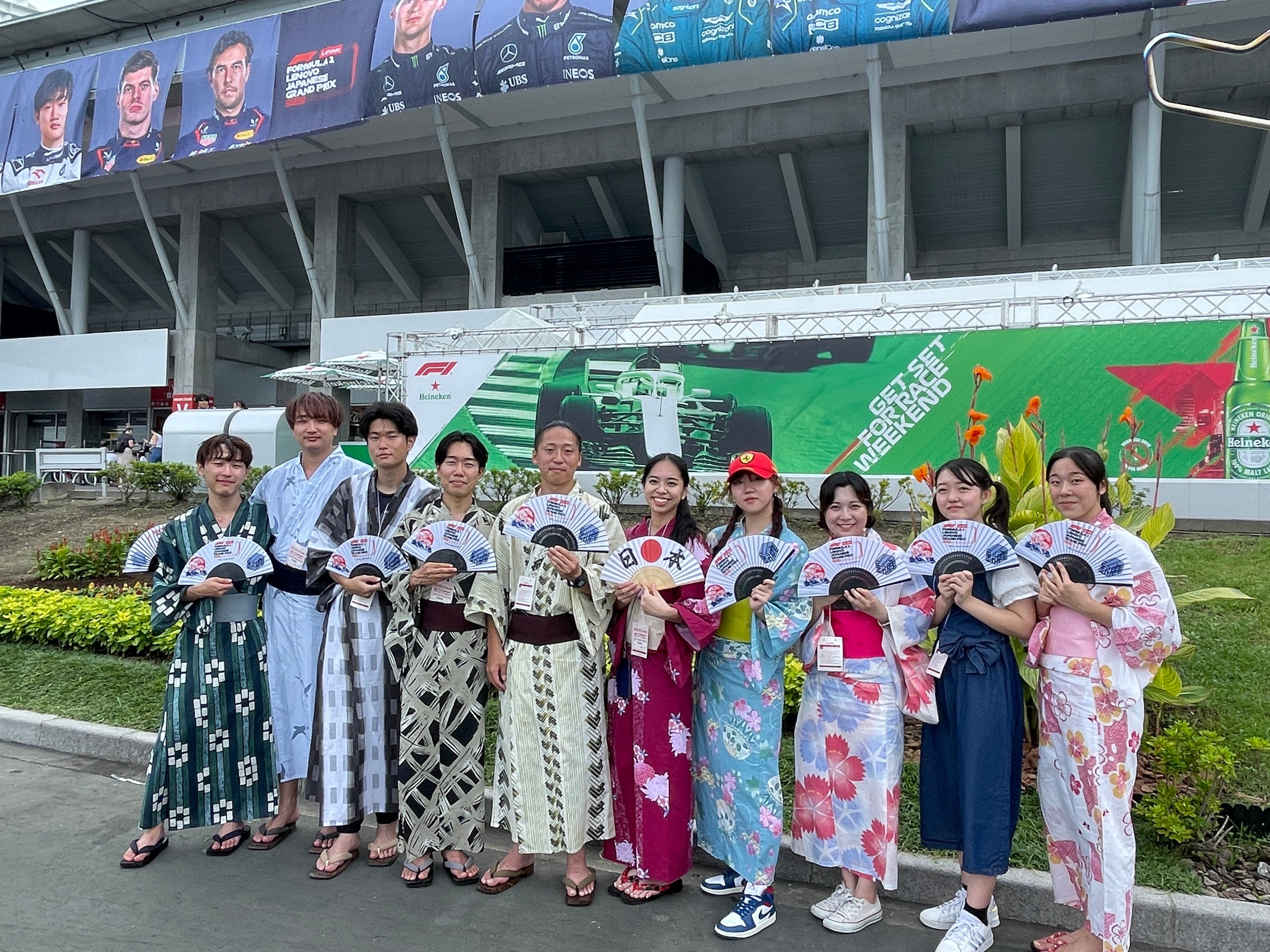 ▲今回参加した学生たち