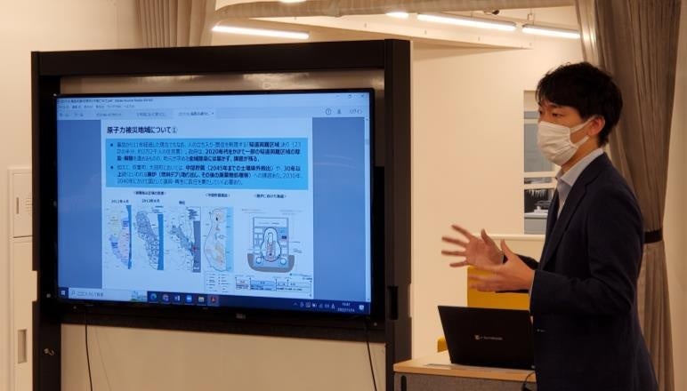 ▲ 髙橋拓磨氏による講演の様子(昨年)