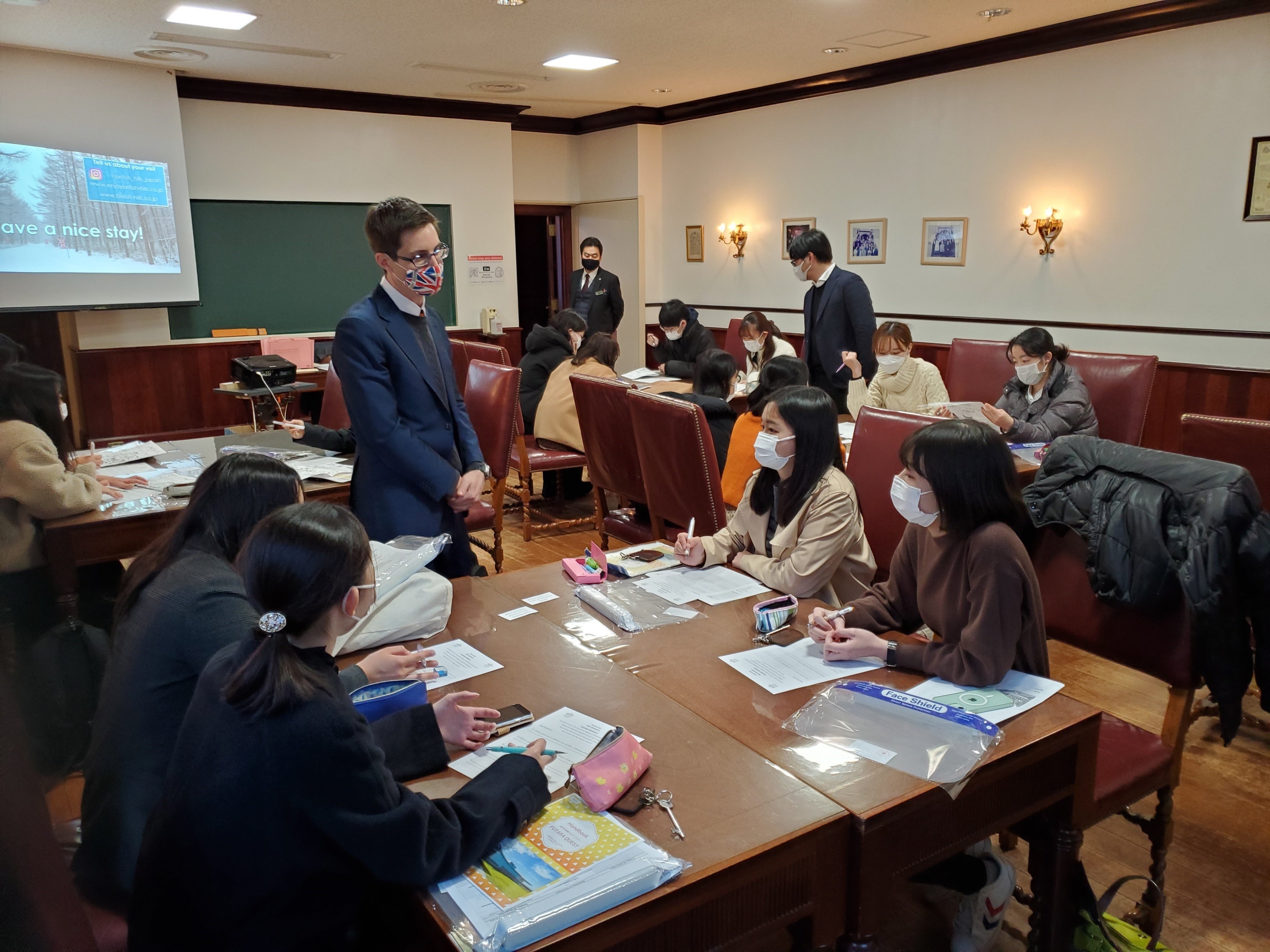 ブリティッシュヒルズでの探究学習(イメージ)