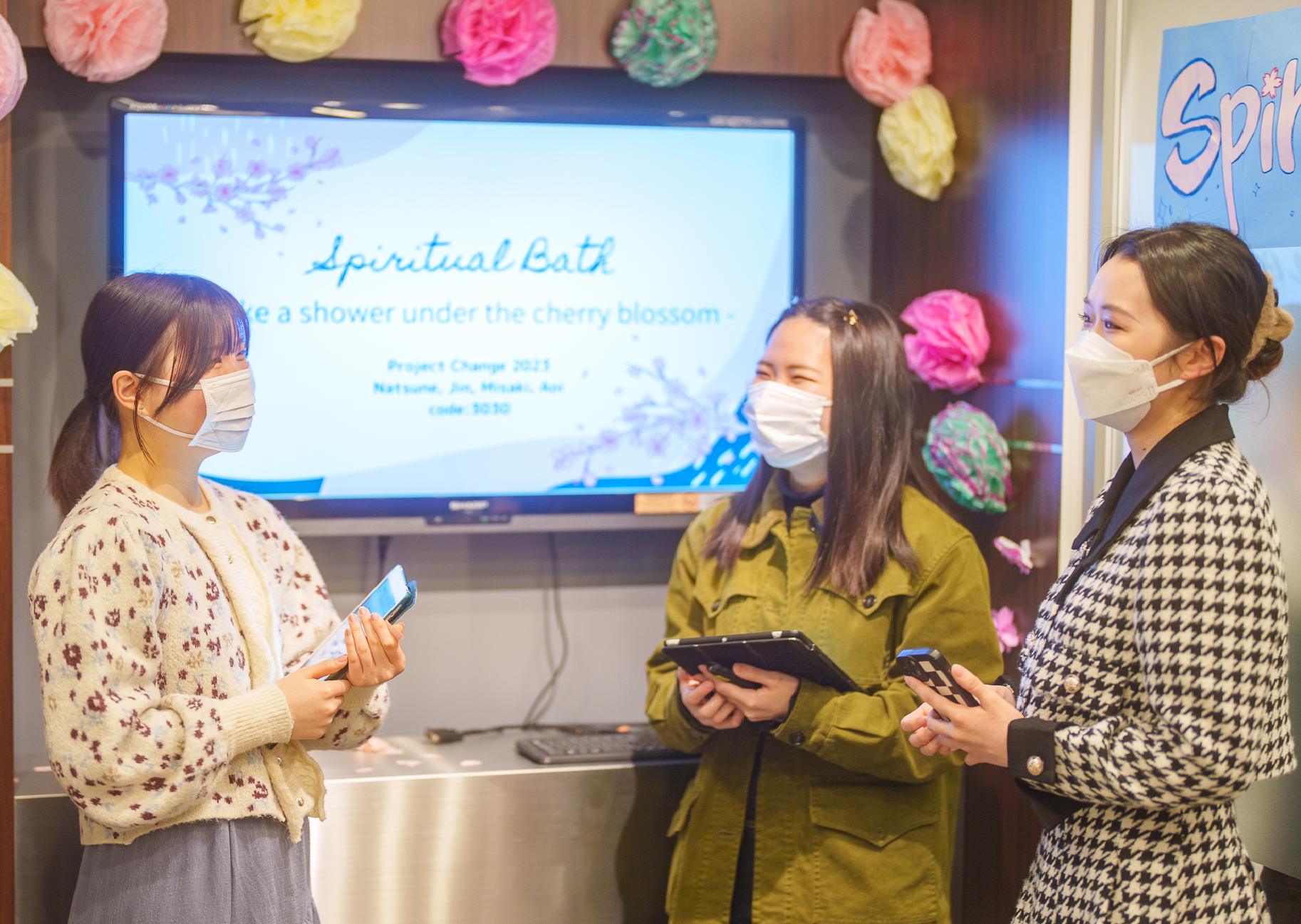 ▲千代田区のサイクリングツアーを英語で企画・発表(2023年3月)