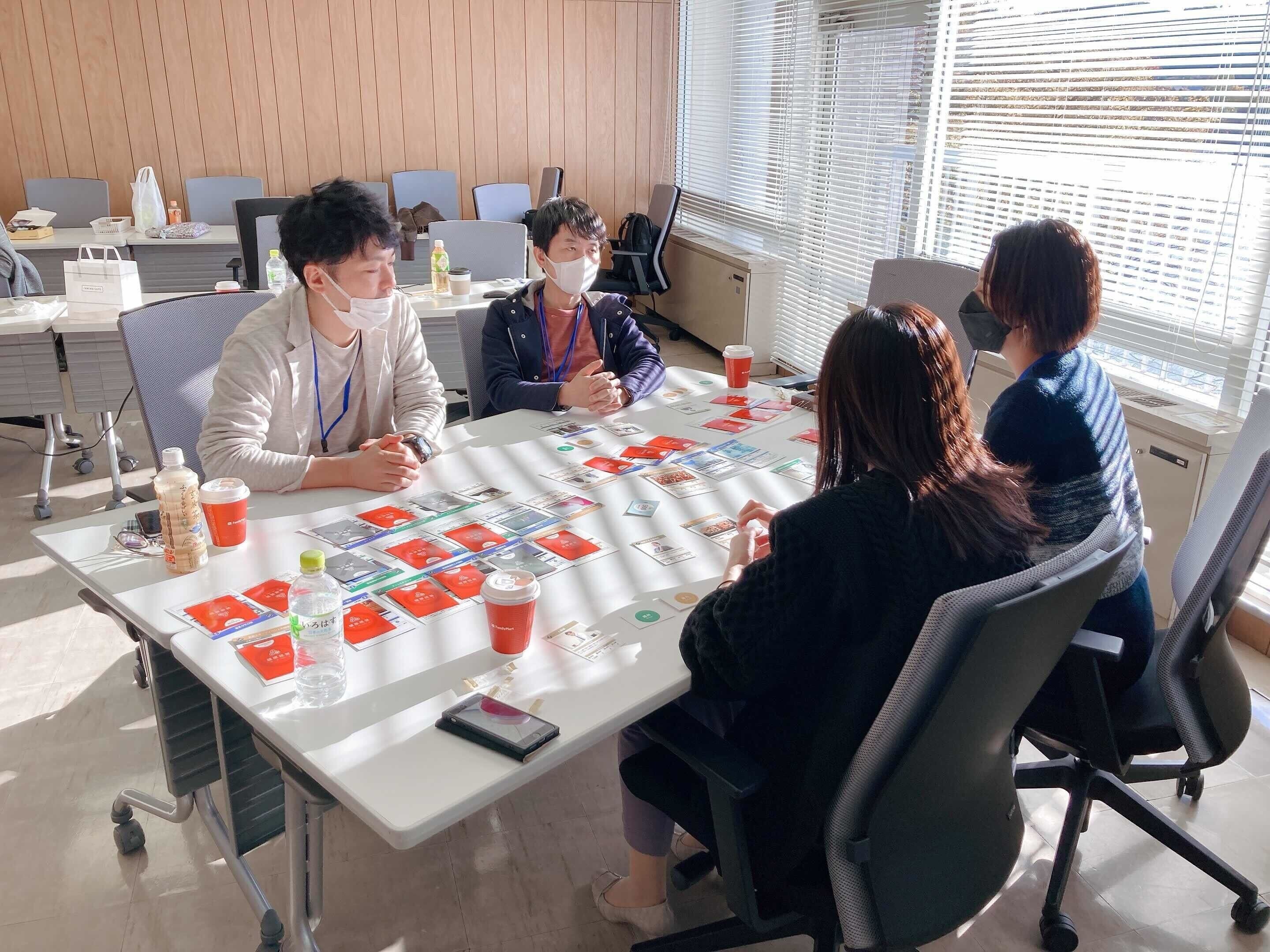 健康経営ゲームの様子