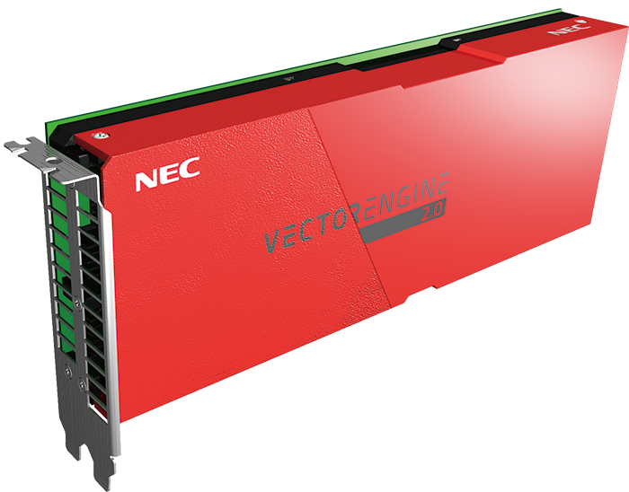 NEC、ベクトル型スーパーコンピュータ「SX-Aurora TSUBASA」を活用した