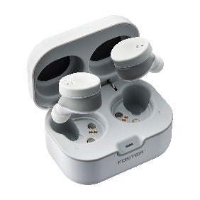 NEC、フォスター電機と共同開発したヒアラブルデバイス「RN002 TW」を NEC、フォスター電機と共同開発したヒアラブルデバイス「RN002 TW」を