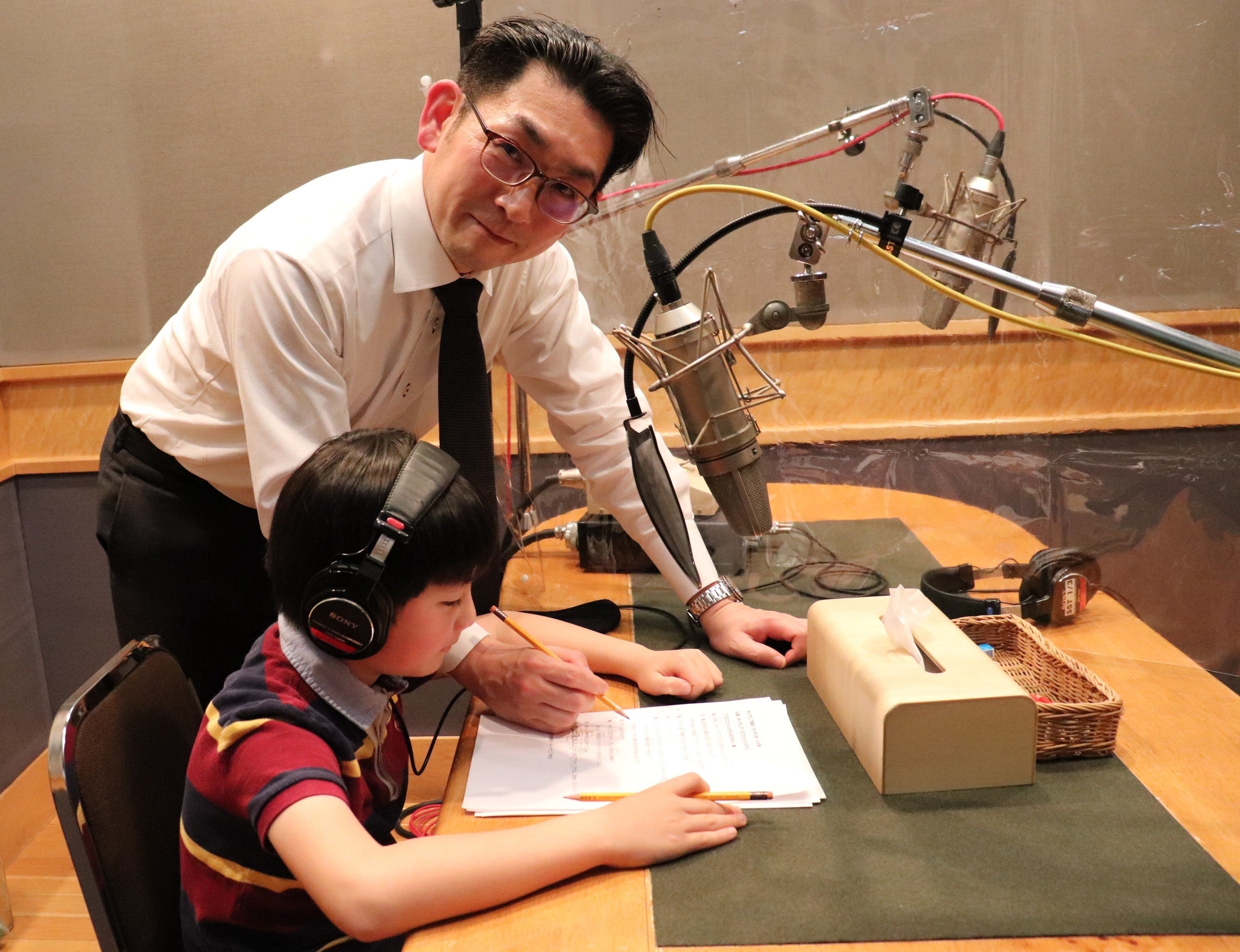 「キッザニア東京」CM収録の様子