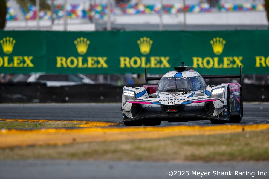 ©︎2023 Meyer Shank Racing Inc. （カヤバ製レース用EPS搭載車両）