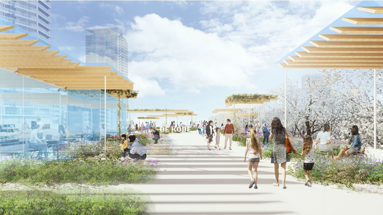 図-4　シンボル空間②の整備イメージ