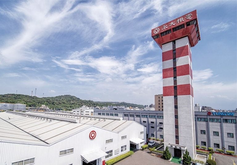 台湾の桃園工場(永大機電提供)
