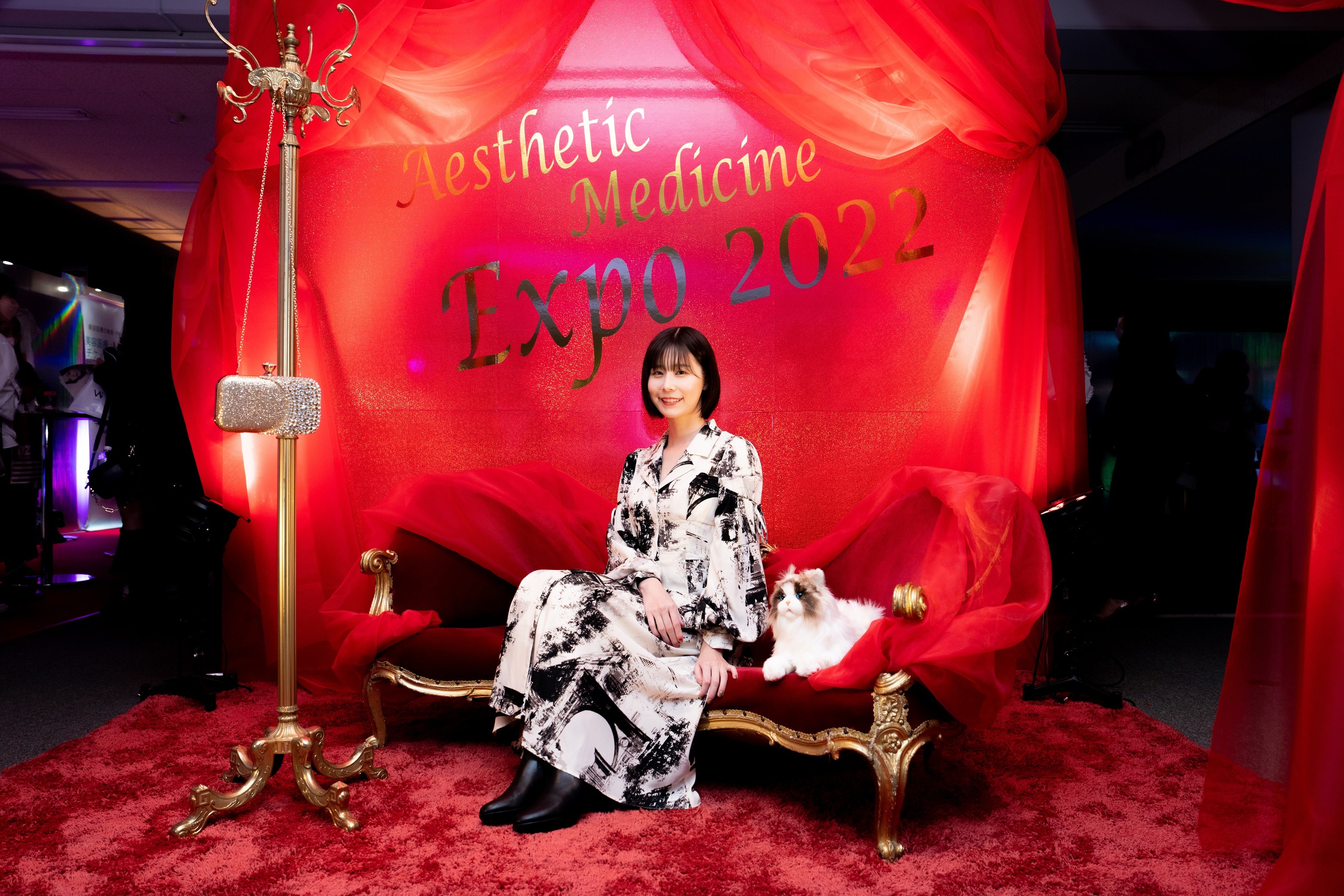 有村藍里さん『自費研美容医療EXPO2022』フォトスポット②