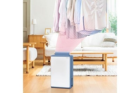 花粉シーズンの部屋干しに最適な株式会社コロナ製“除湿機”