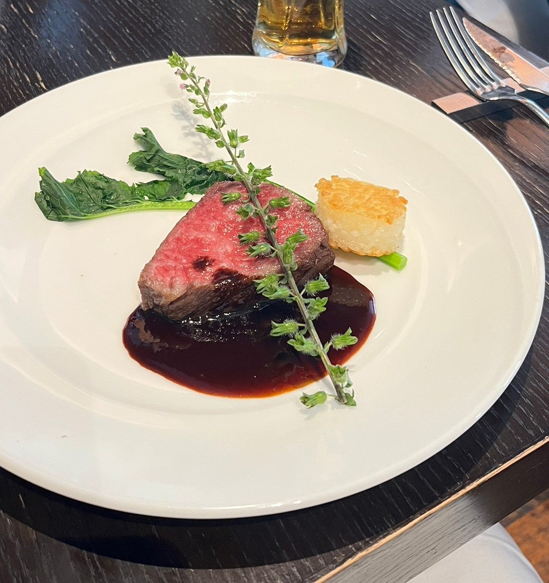 「松阪牛のランイチステーキ」