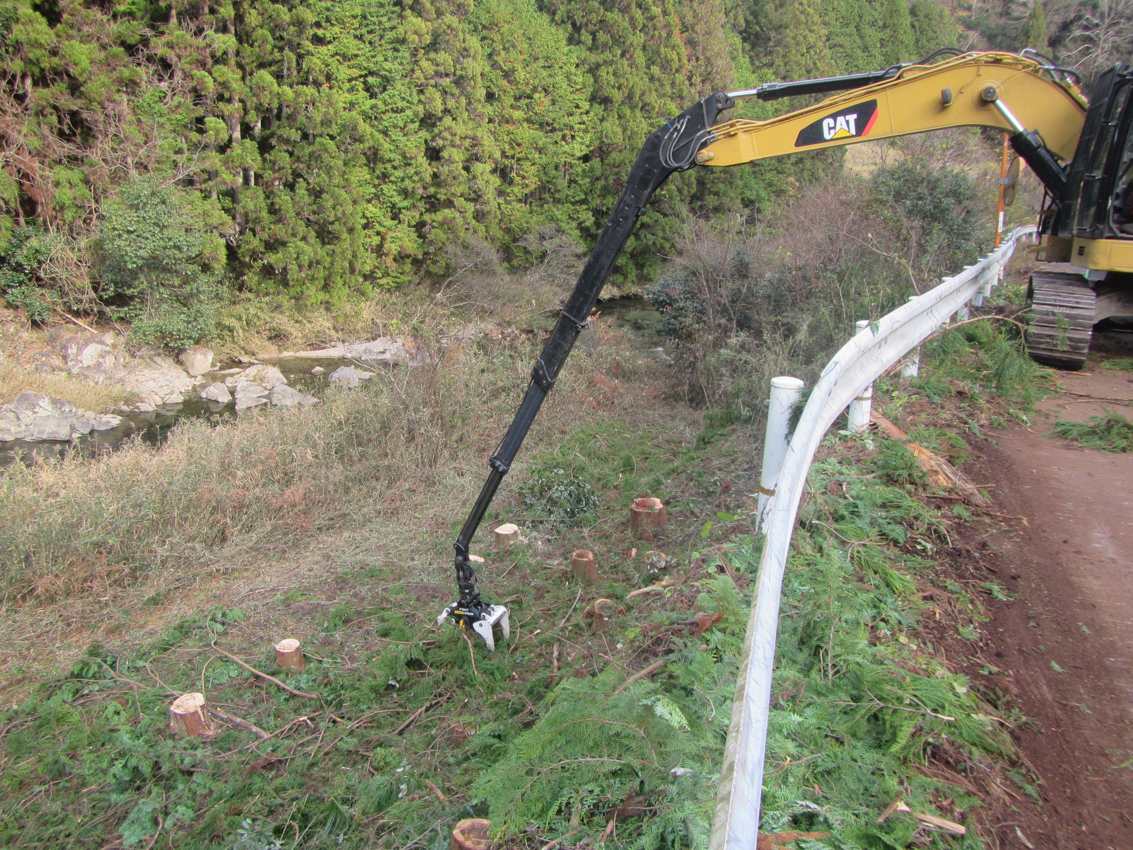 七宗町で行われる環境整備