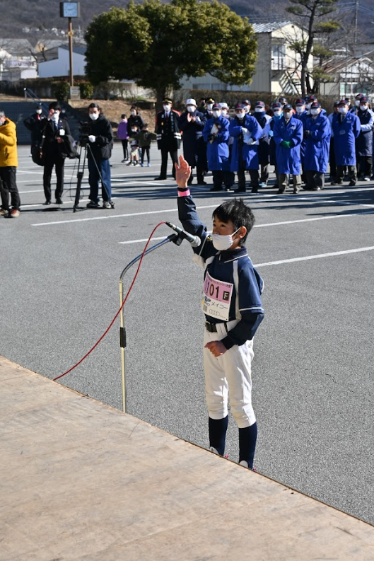 選手宣誓の様子