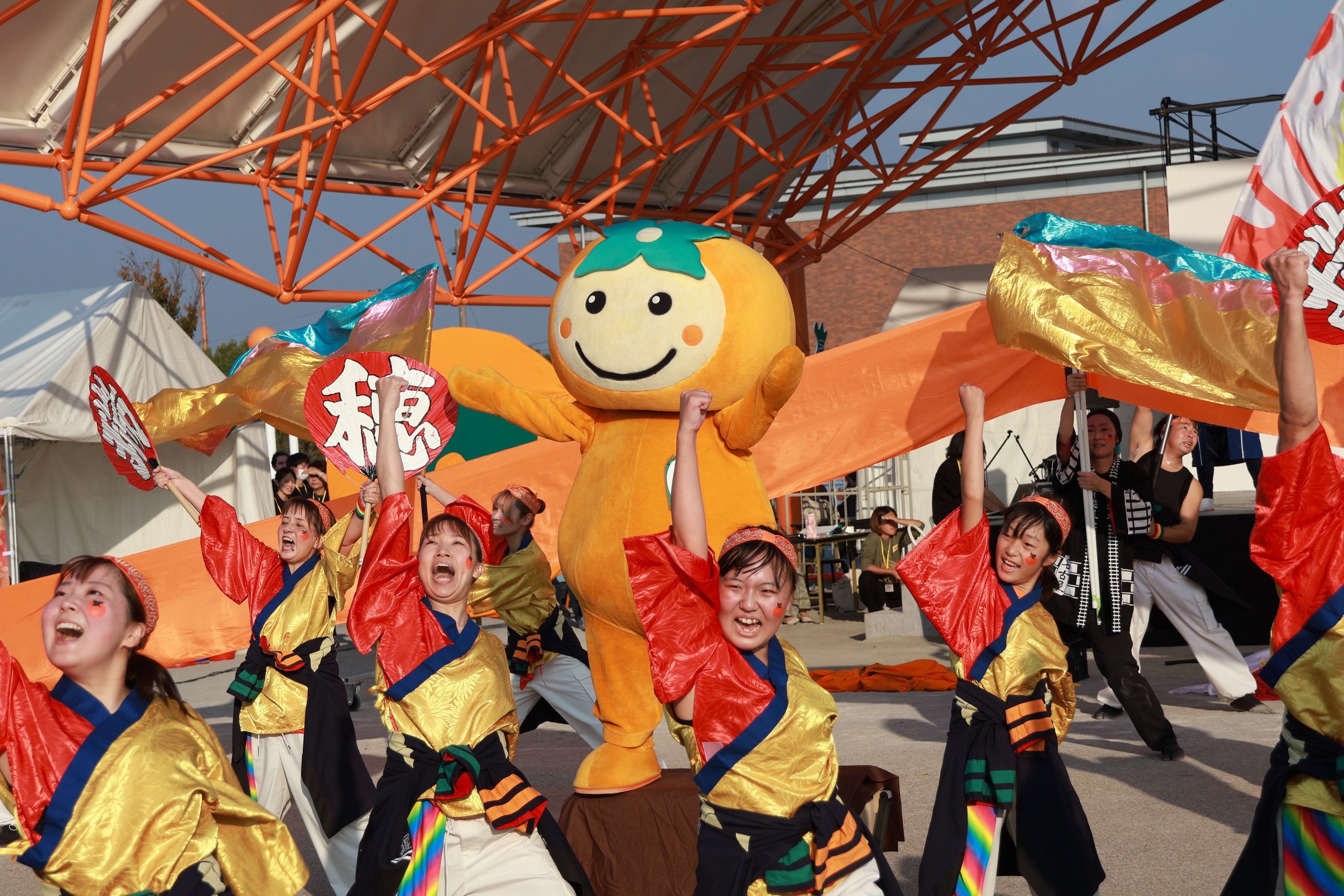 瑞穂市を代表する富有樂猩（よさこいソーラン踊り団体）も演技披露します