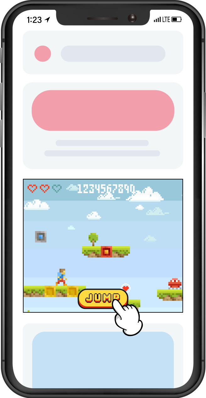 プレイアブル広告例