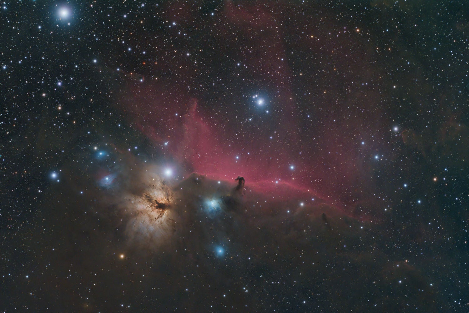 Player One Poseidon-C Pro gain126 ／ offset50 -20℃ 40×180秒 ／ Askar FRA400 ／ SHARPSTAR MarkⅢ赤道儀