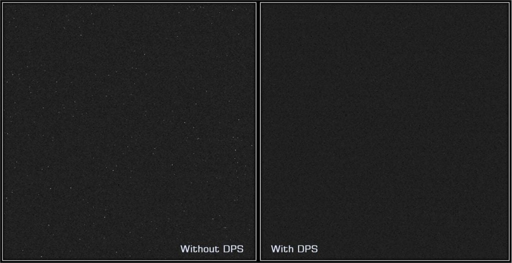 左：DPS機能無し　右：DPS機能あり