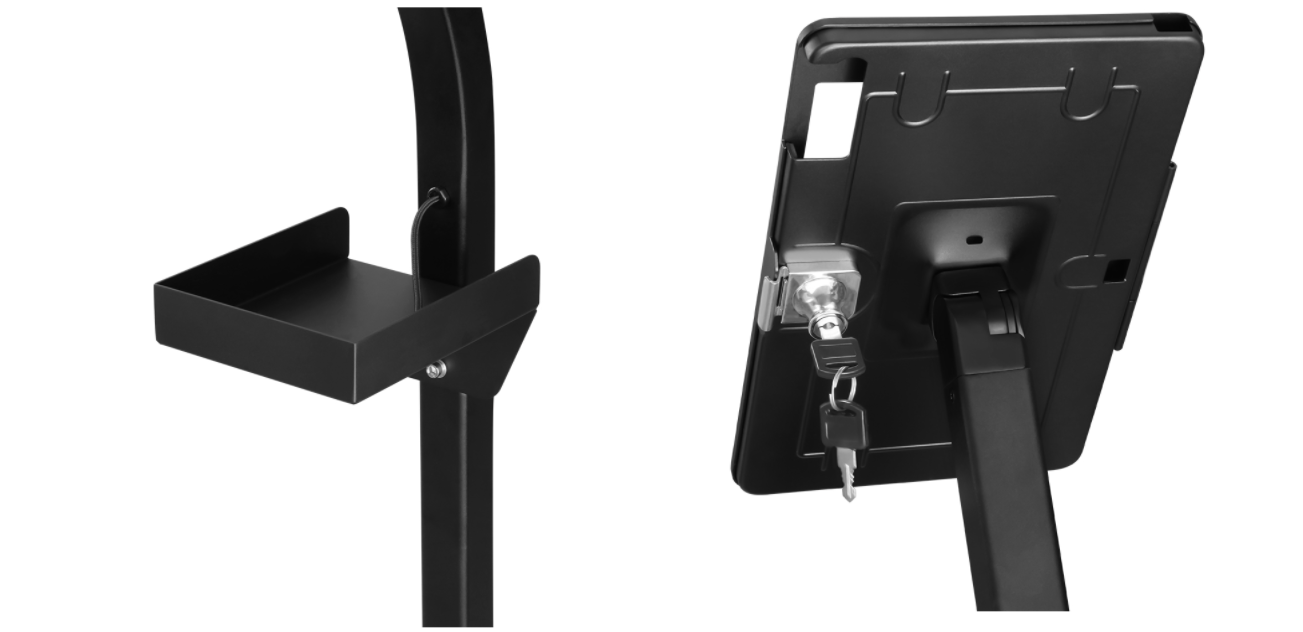 わずか約28cm×28cmのスペースに設置可能。シンプルなデザインで幅広い