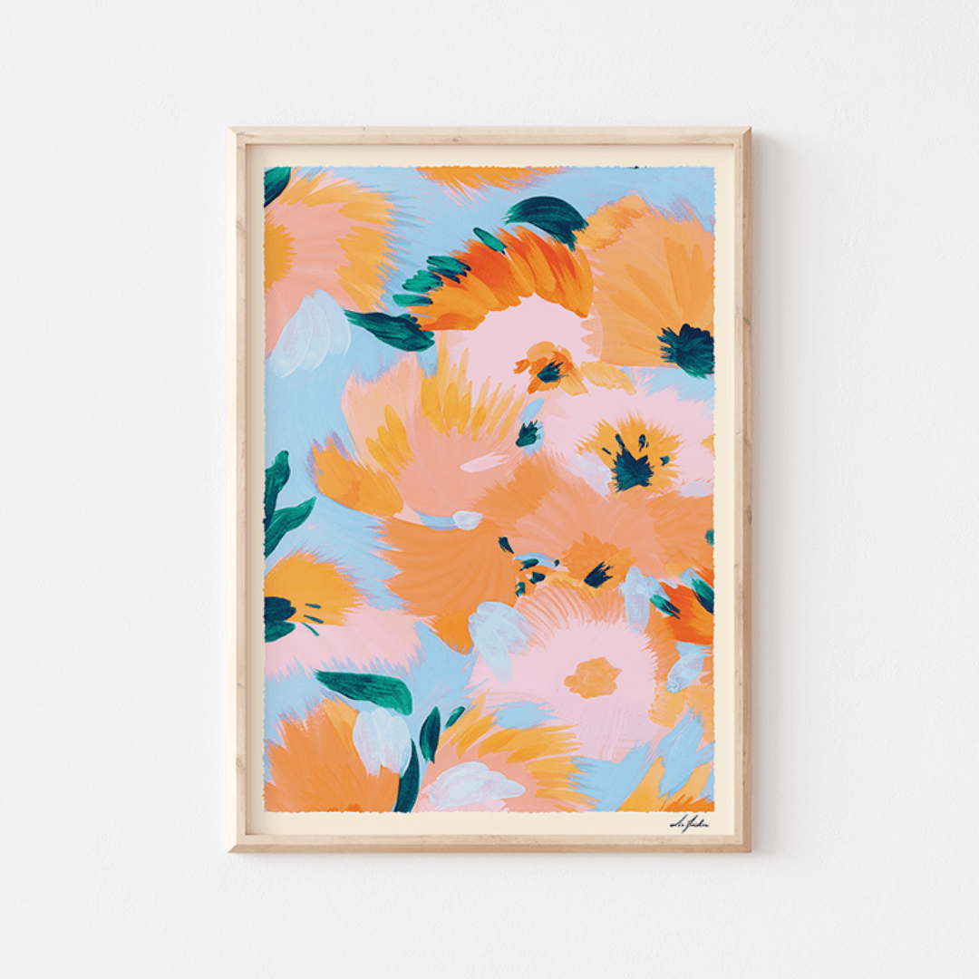 シカの親子 絵画 　アート　インテリア　元大道芸のフランス人より シカの親子 絵画 アート インテリア 元大道芸のフランス人より シカの