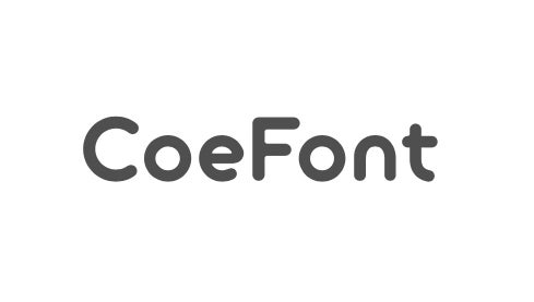 CoeFontロゴタイプ