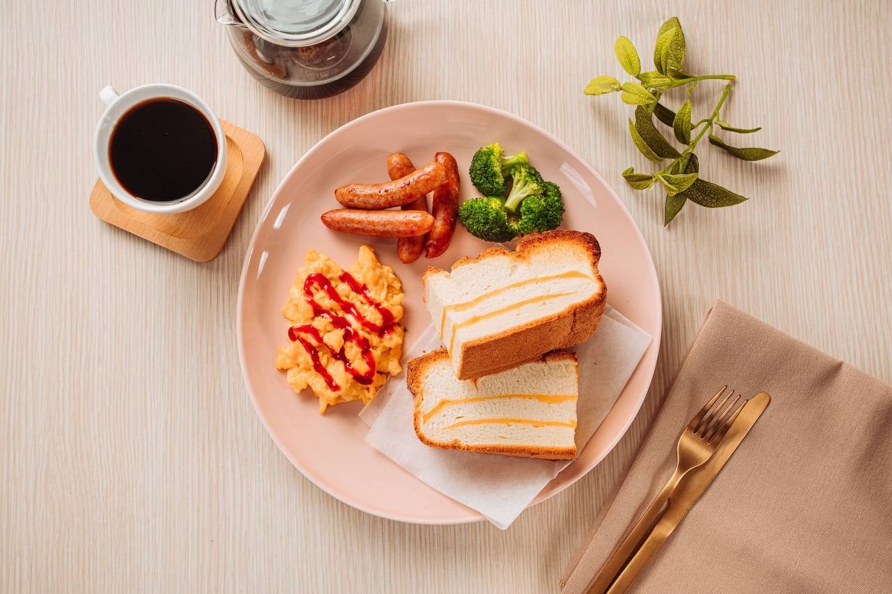 SNSで投稿されたお客様の朝食アレンジを再現