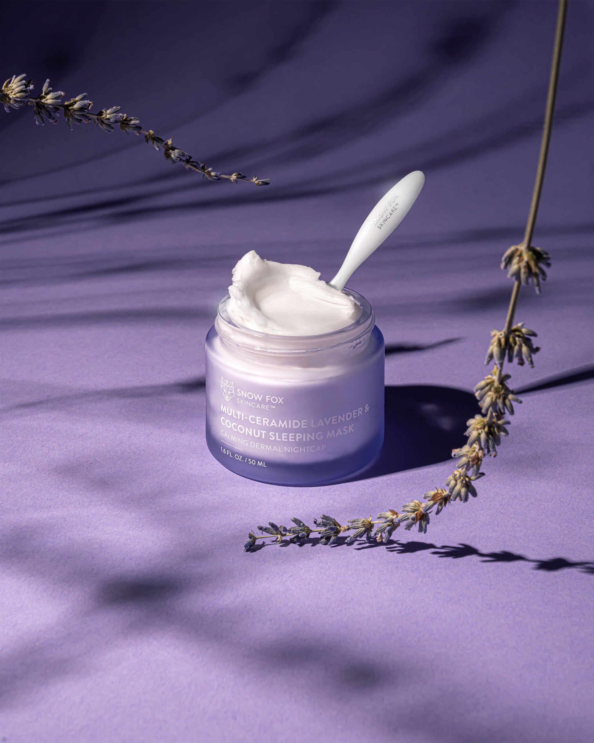 マルチセラミド ココナッツ & ラベンダー スリーピングマスク
