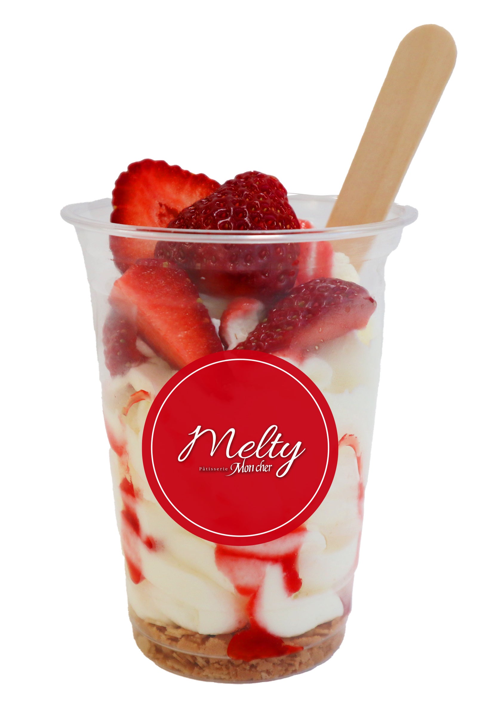 いちごサンデー 498円(税込み)