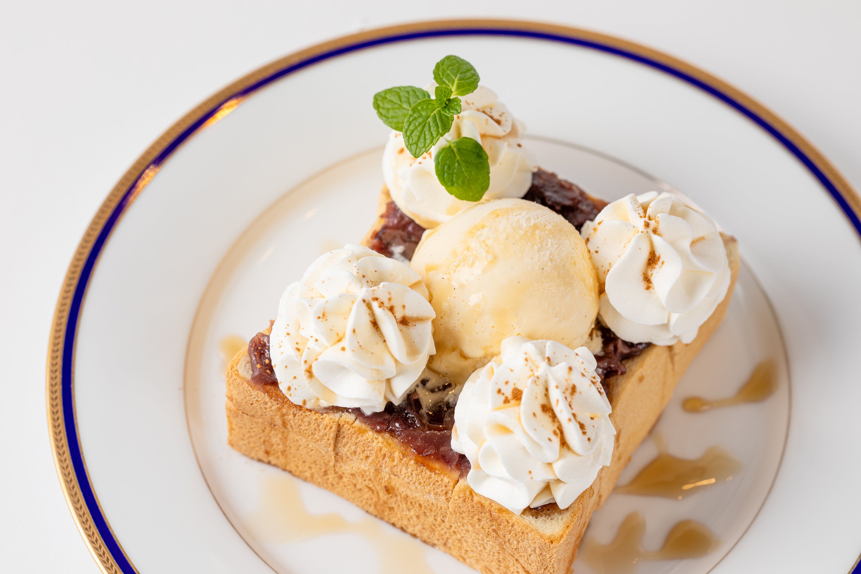 小倉クリームトースト 924円(税込)