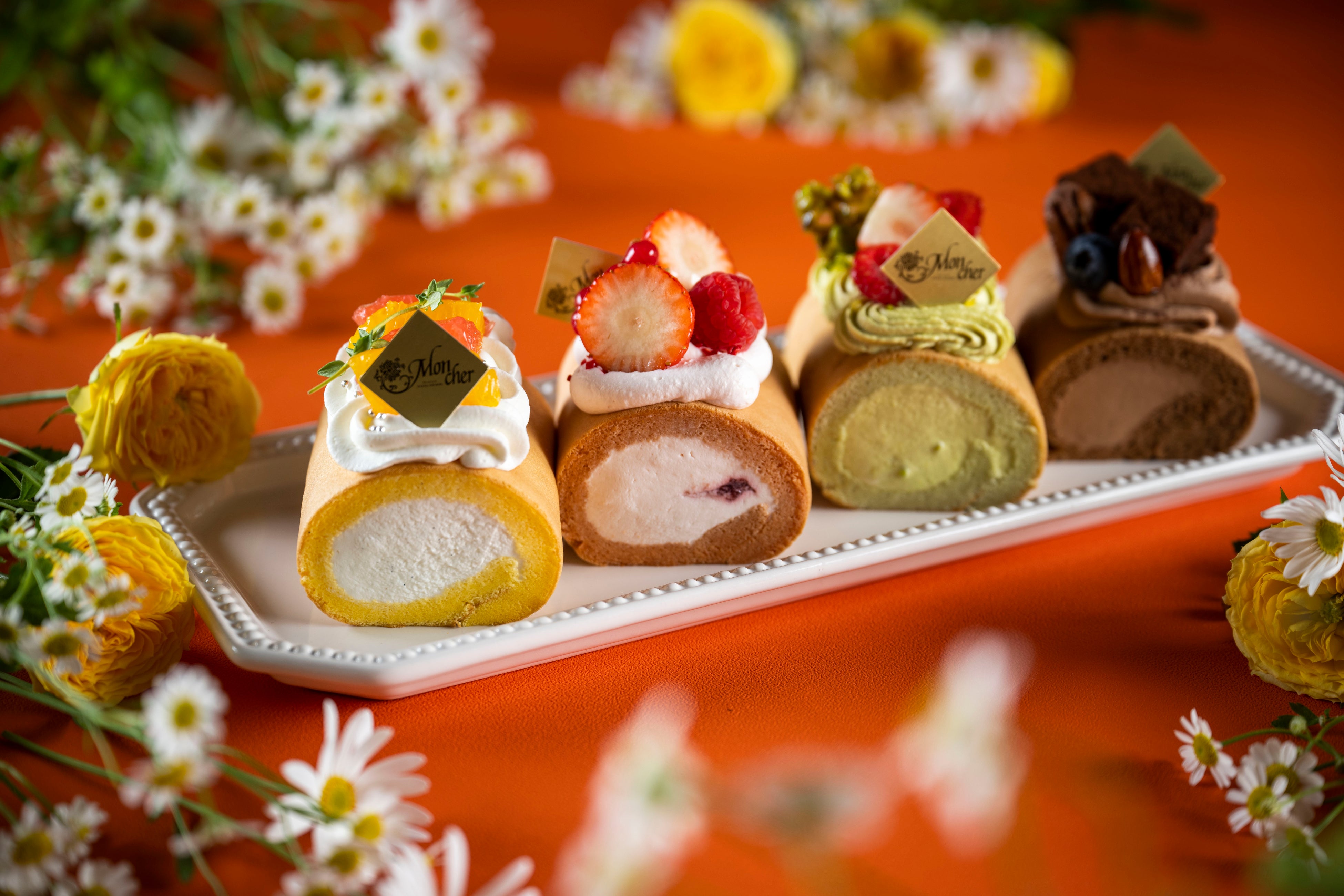 ミニカラフルロールデコ