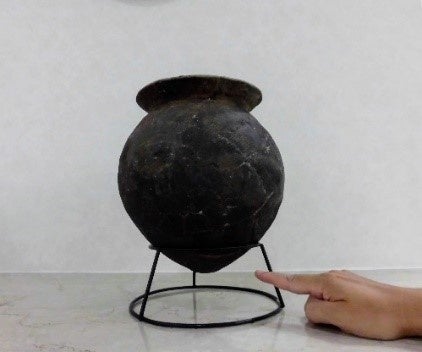 庄内式土器の特徴である尖り底