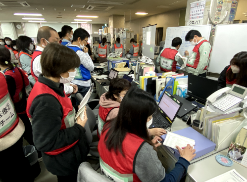 同様の訓練の様子