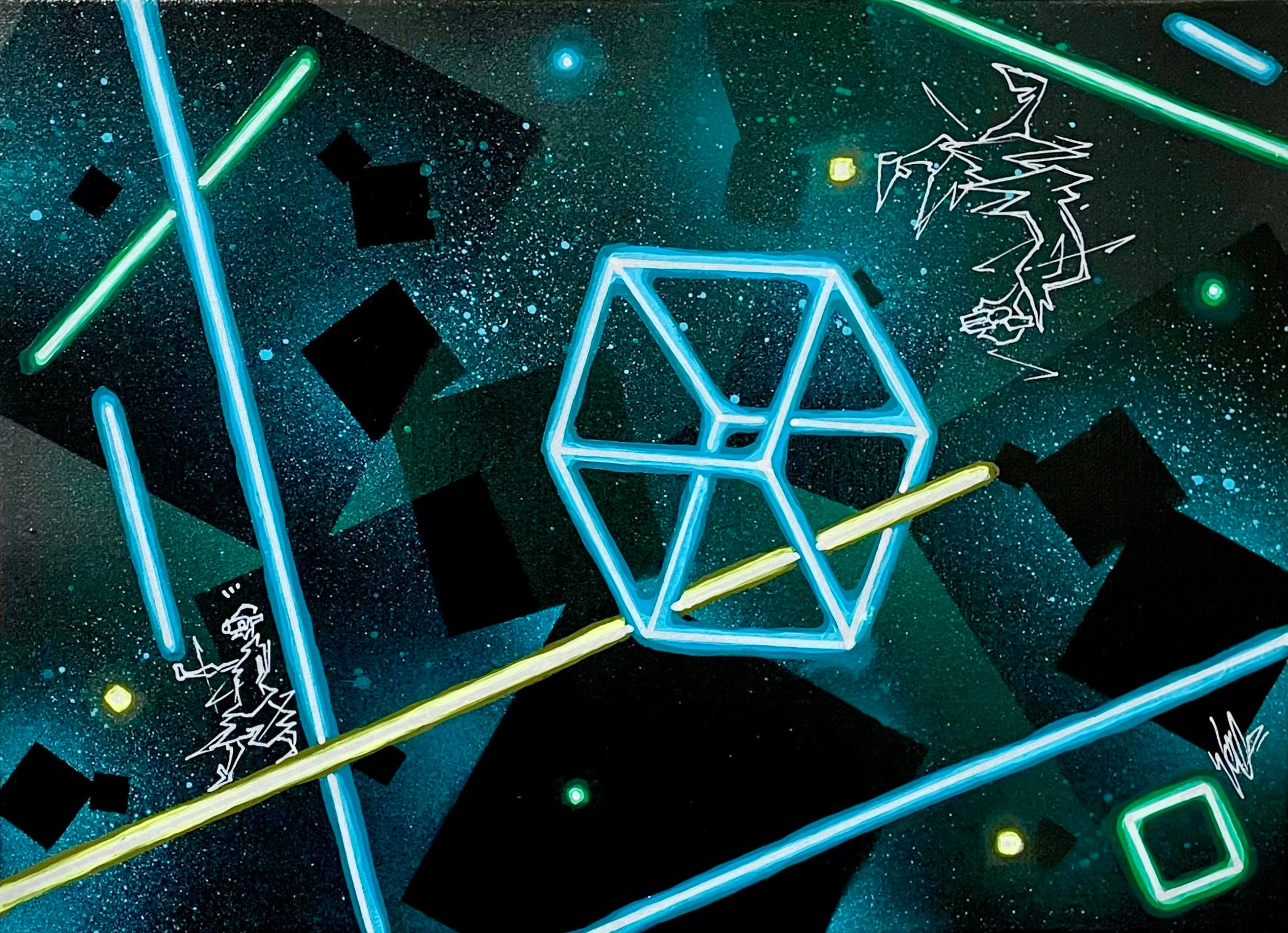 《Neon series emerald》Morita Manabu by WOOD