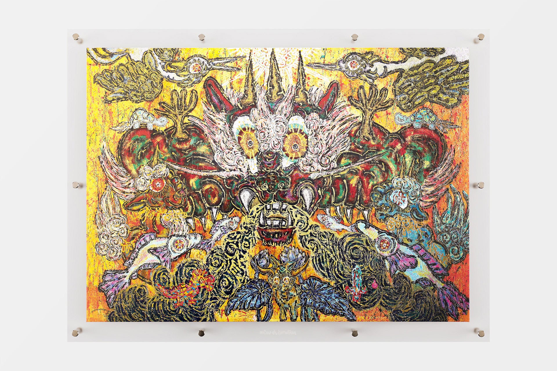 額入りジグソーパズル《だれしも龍となる》