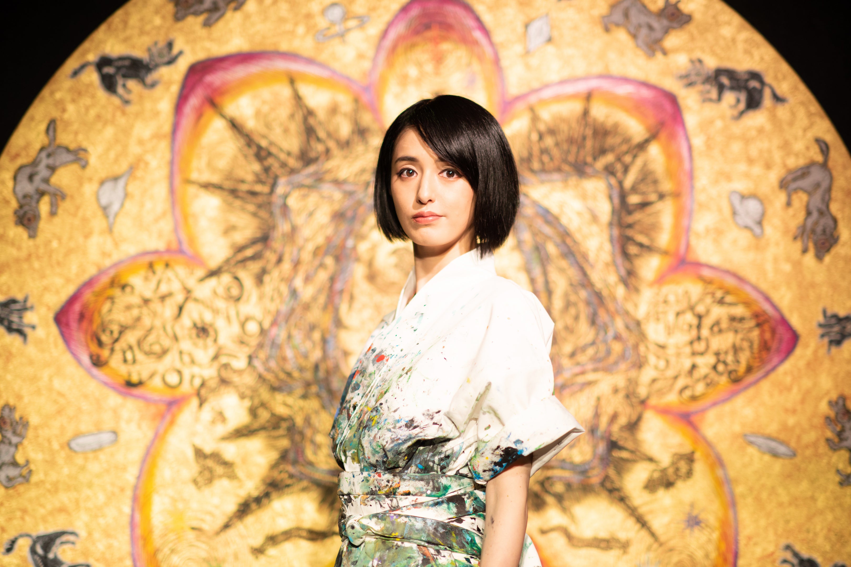 小松美羽 Courtesy of Miwa Komatsu