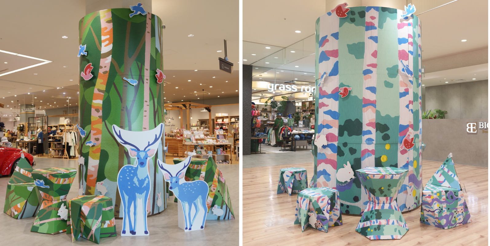 洛北阪急フォレスト・洛北阪急リバーサイド／装飾：松尾たいこ氏