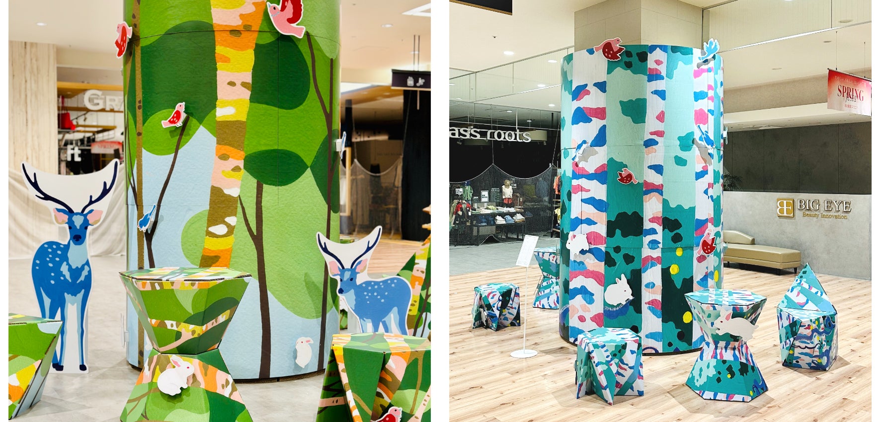 洛北阪急フォレスト・洛北阪急リバーサイド/装飾:松尾たいこ氏