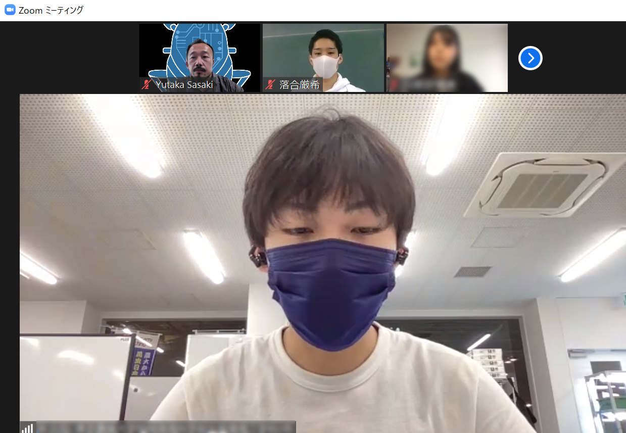 東京農業大学４年生・岸さん