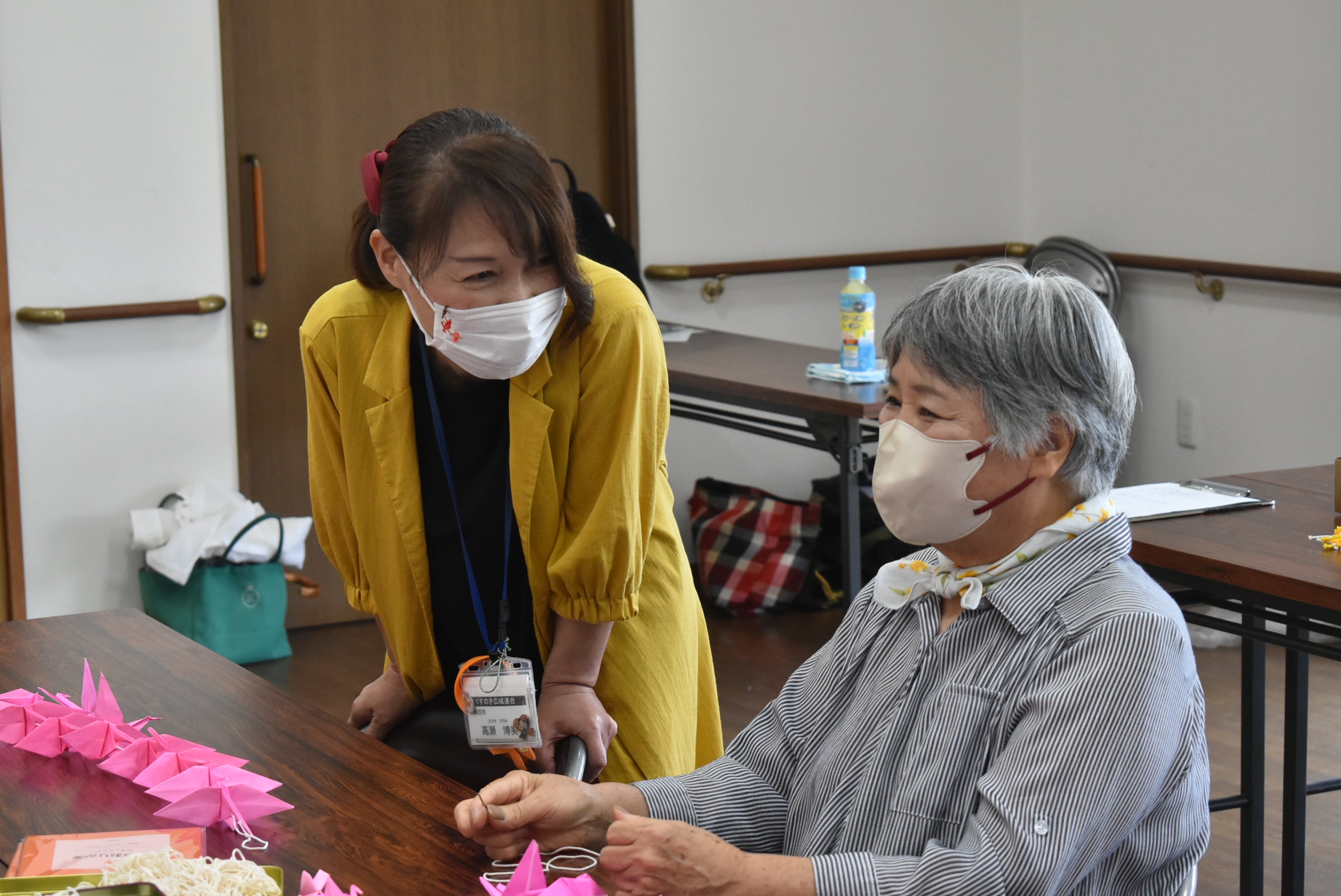 地域住民の方ともコミュニケーションは欠かせません