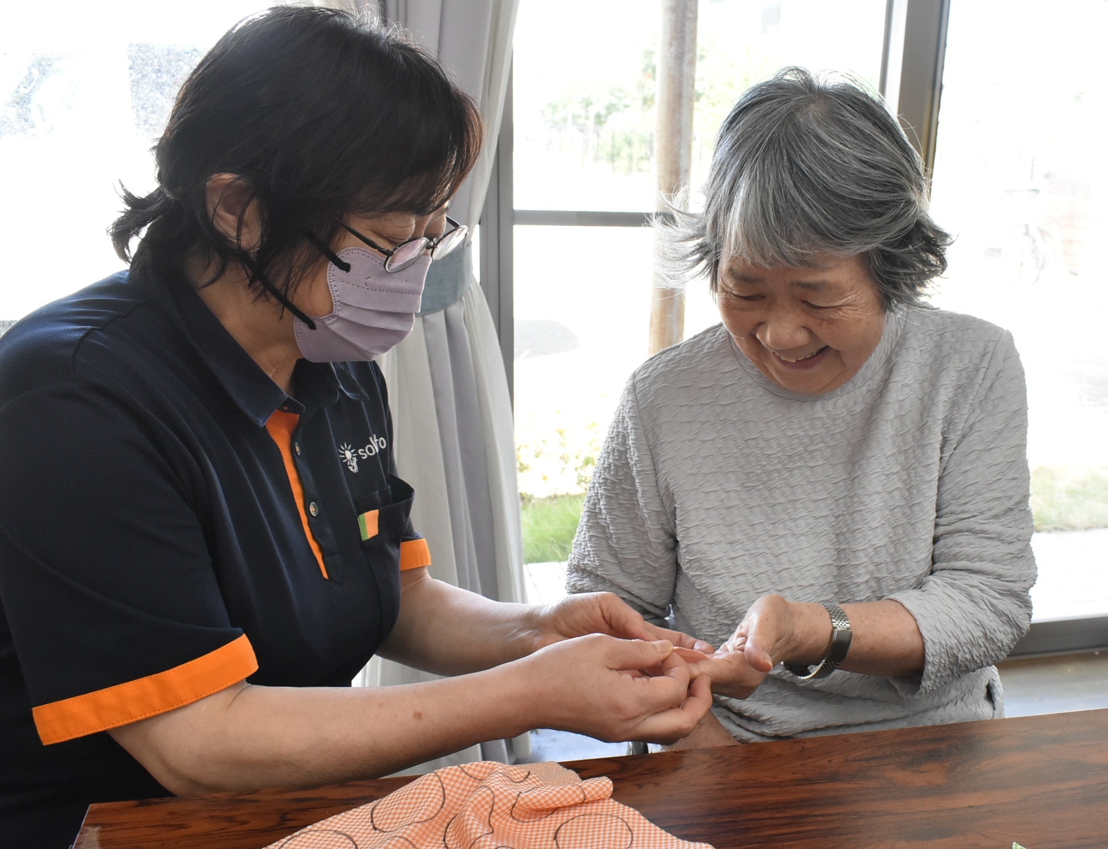 グループホームソラストれんか門真（三ツ島 １-17-10）にて