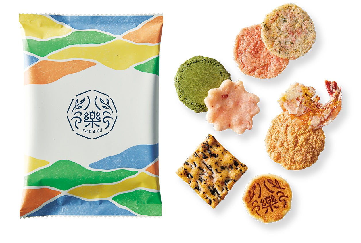 八樂　個包装と煎餅