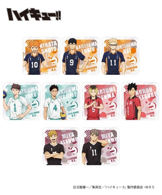 匿名配送】プリントキャラマイド ハイキュー！！ 26点セット アニメ