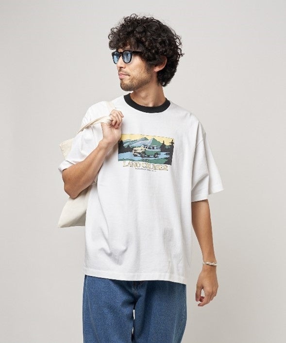 HIDENORI　NO4WDNOLIFE Tシャツ ランドクルーザー HIDENORI NO4WDNOLIFE Tシャツ ランドクルーザー トヨタの名車