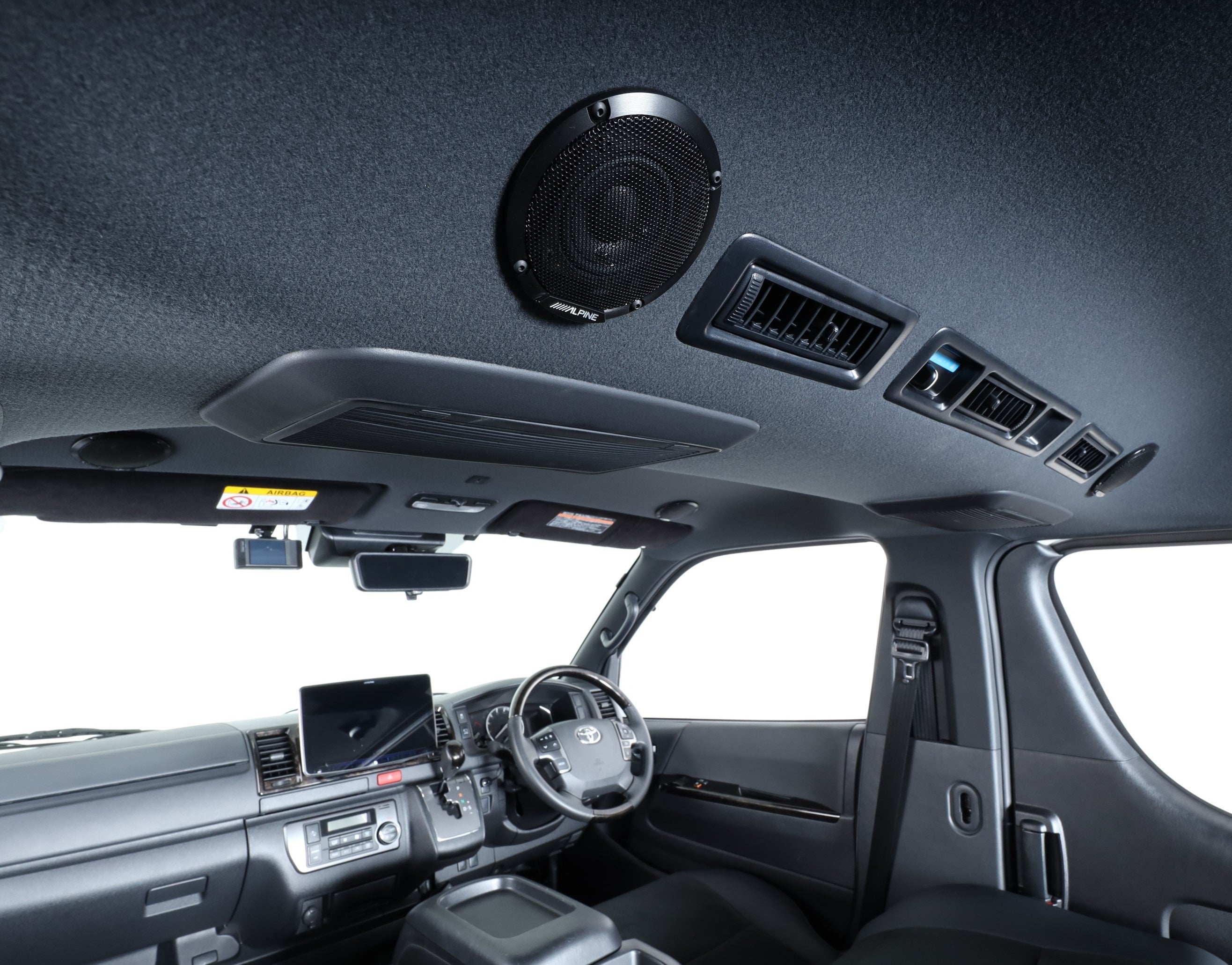 OPTIM8-HIルーフスピーカー装着イメージ