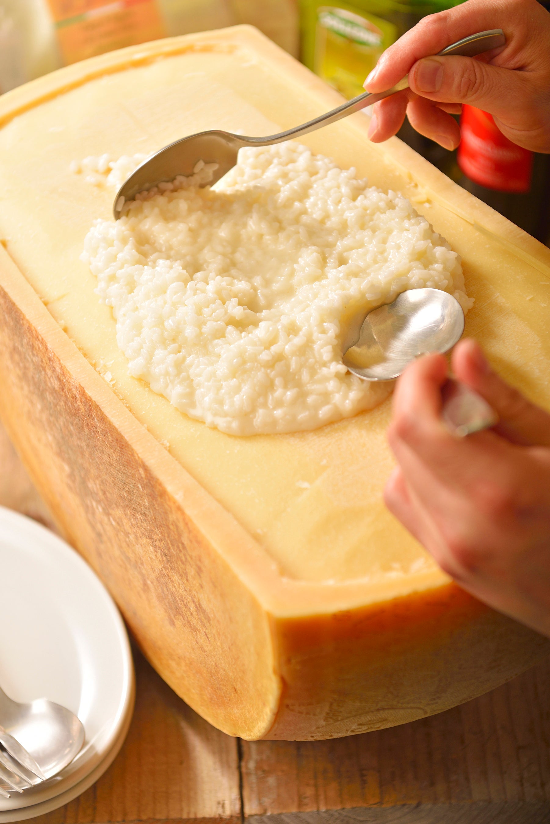 パルミジャーノチーズの特製リゾット