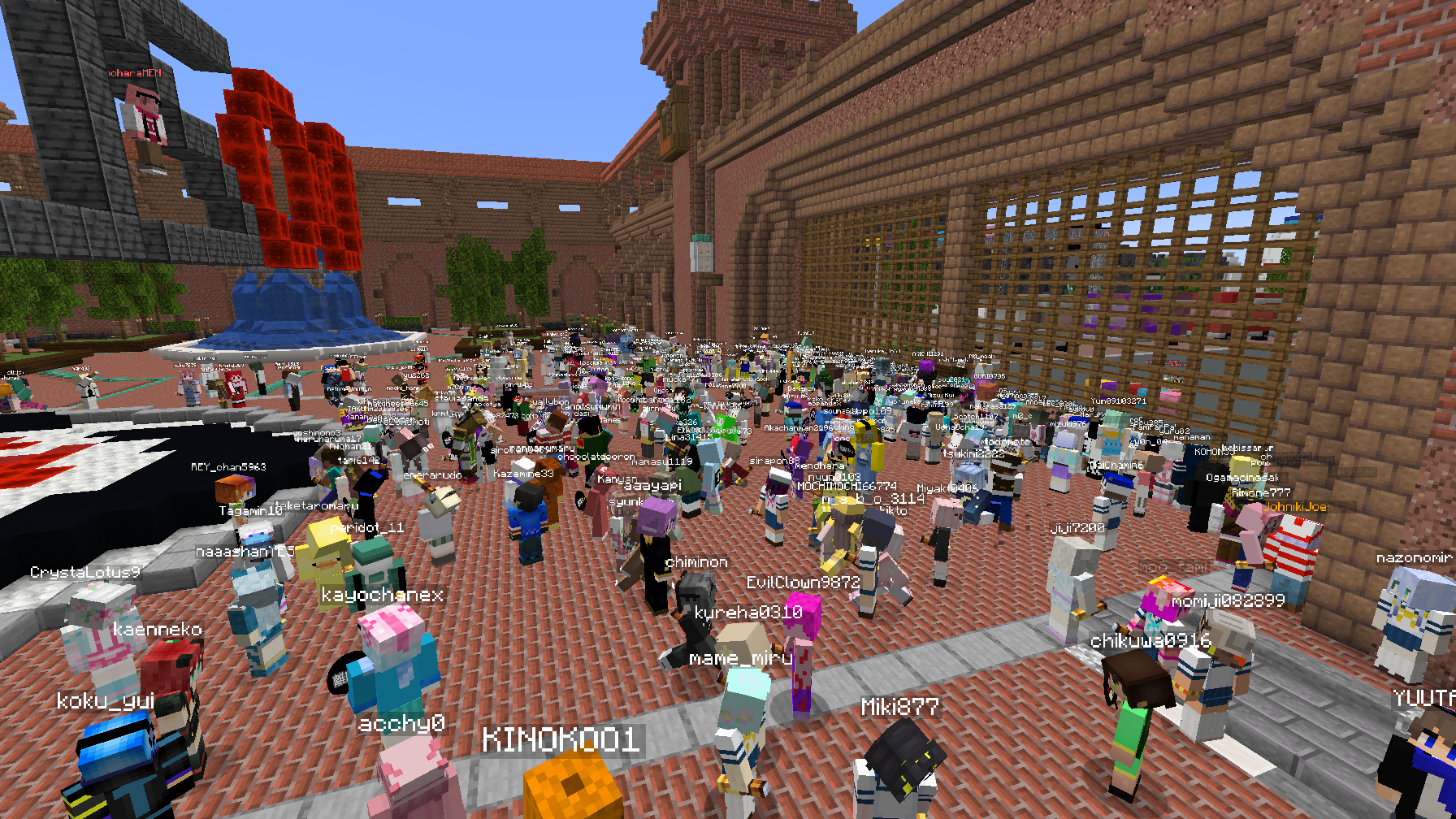 開園前のエントランスの様子