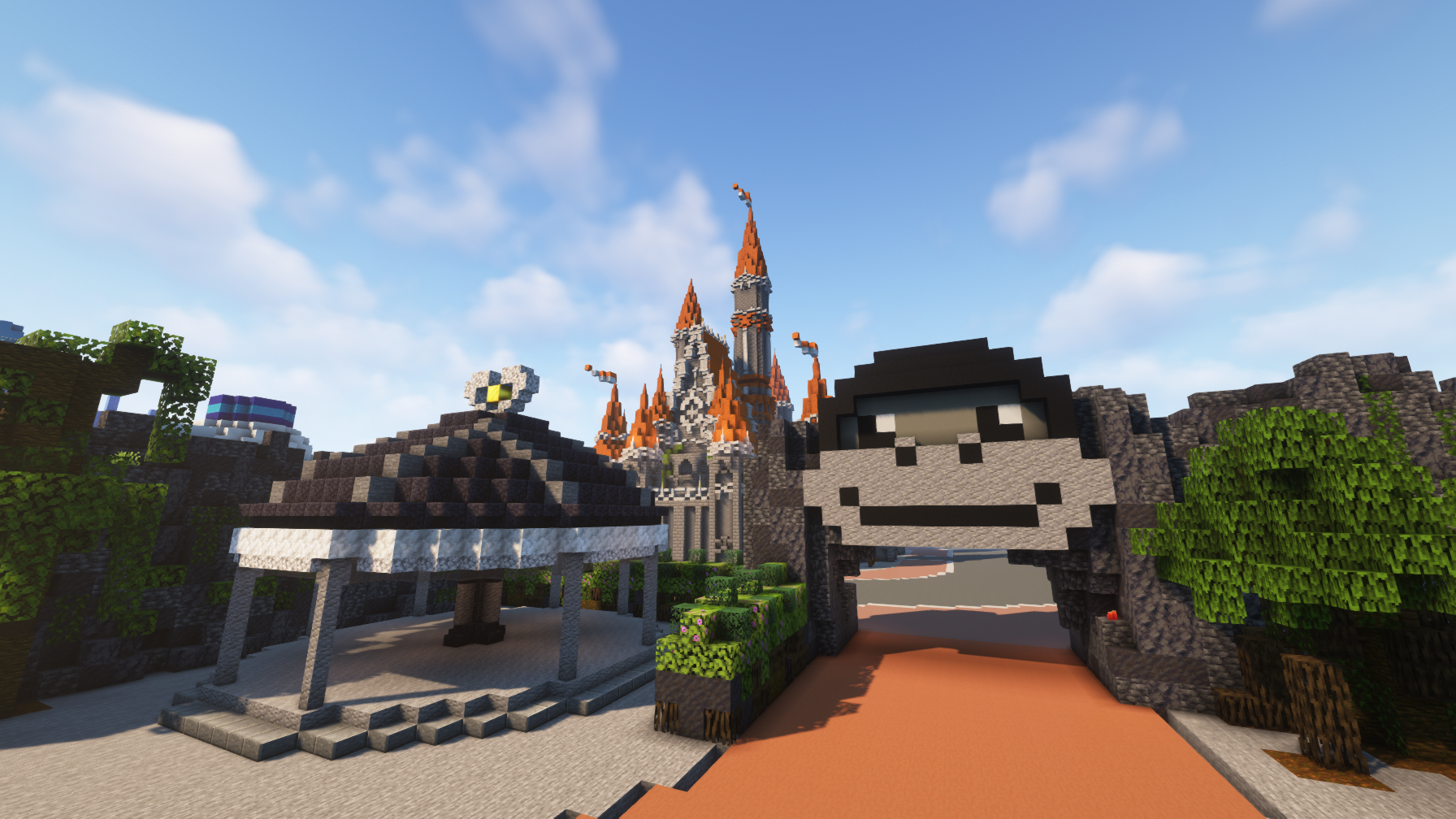 メンバーエリアからの景色