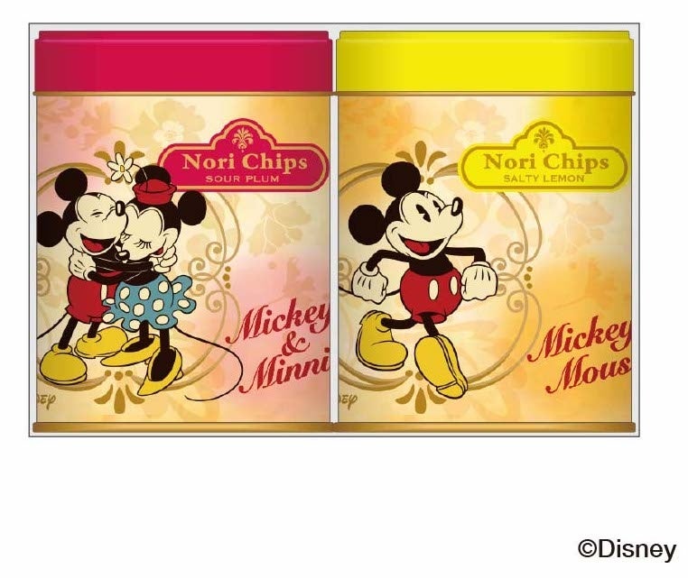 23Sのりチップス　2缶入A(うめ・藻塩レモン)／ディズニー